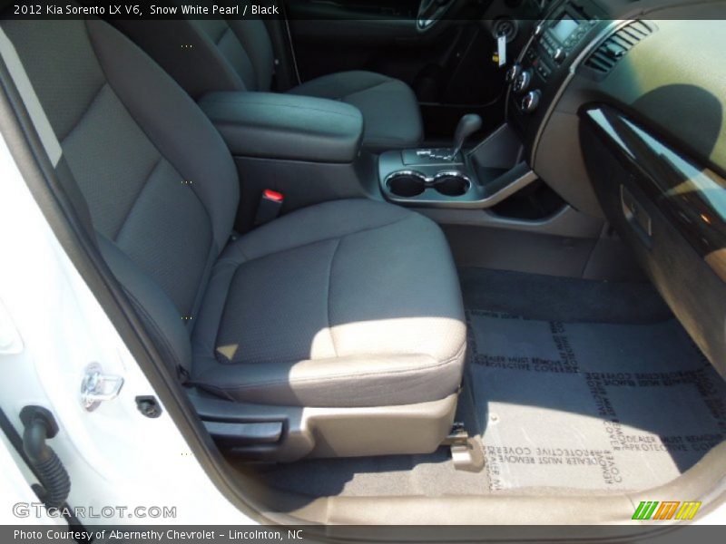 Snow White Pearl / Black 2012 Kia Sorento LX V6