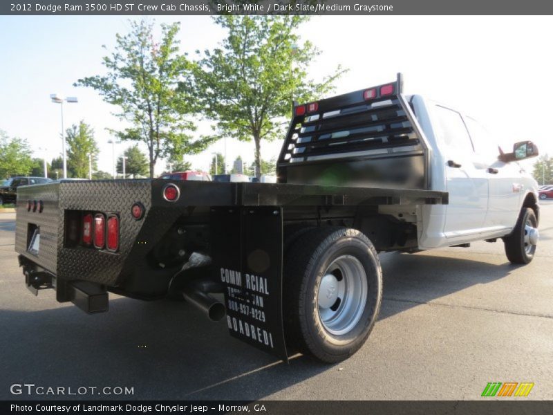 Bright White / Dark Slate/Medium Graystone 2012 Dodge Ram 3500 HD ST Crew Cab Chassis