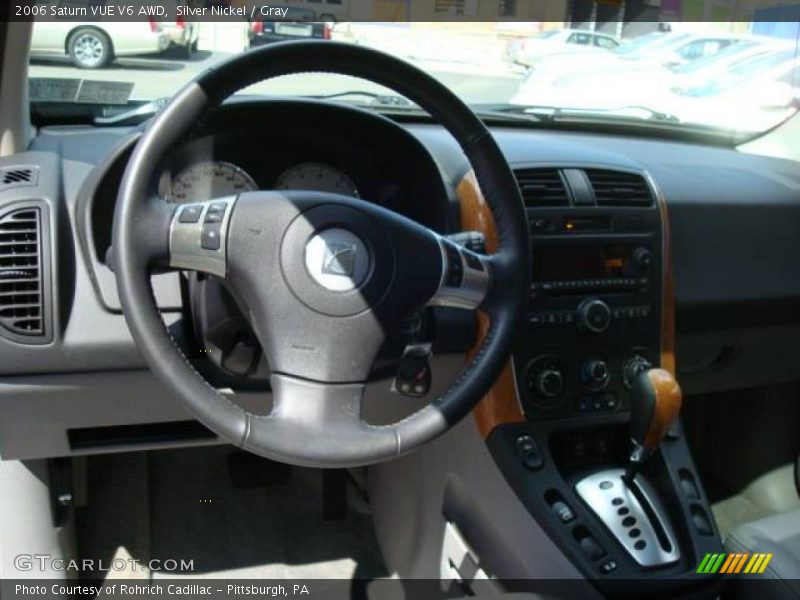 Silver Nickel / Gray 2006 Saturn VUE V6 AWD