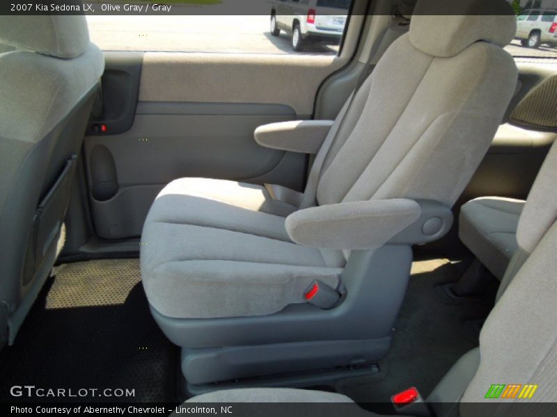 Rear Seat of 2007 Sedona LX