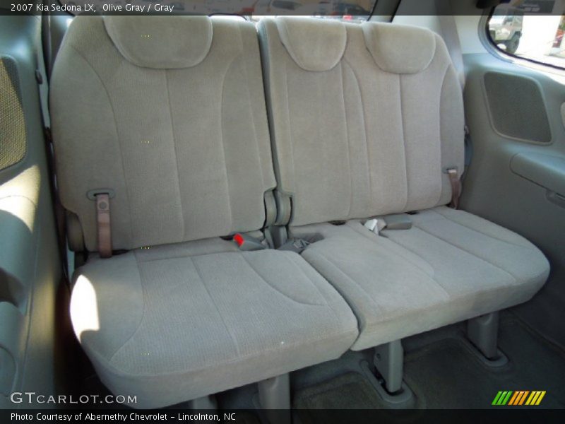 Rear Seat of 2007 Sedona LX