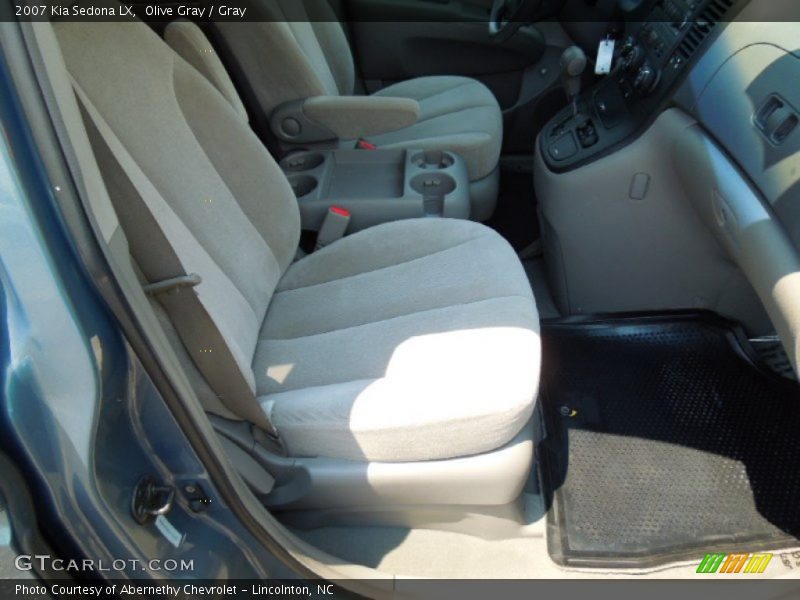 Olive Gray / Gray 2007 Kia Sedona LX