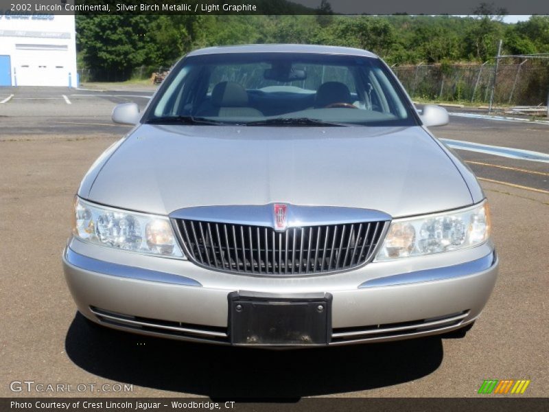 Silver Birch Metallic / Light Graphite 2002 Lincoln Continental