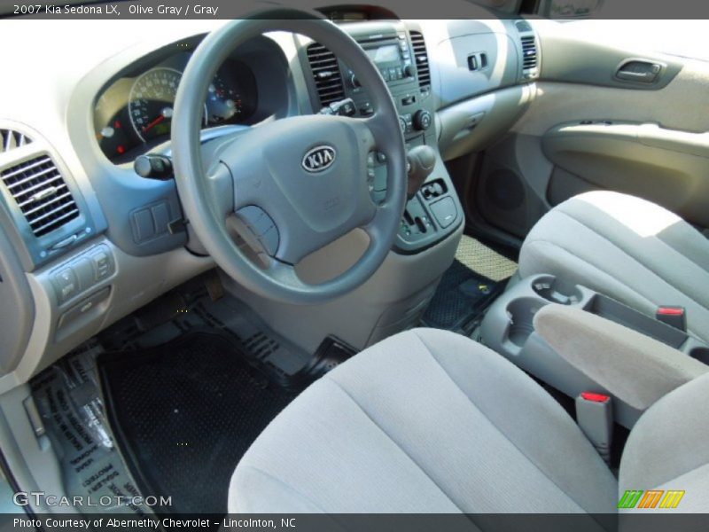 Gray Interior - 2007 Sedona LX 