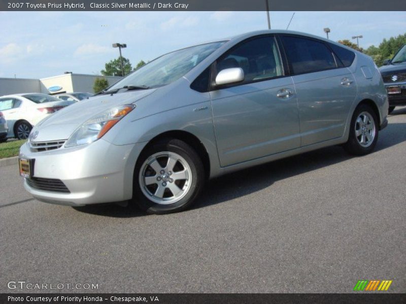 Classic Silver Metallic / Dark Gray 2007 Toyota Prius Hybrid