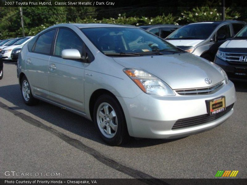 Classic Silver Metallic / Dark Gray 2007 Toyota Prius Hybrid