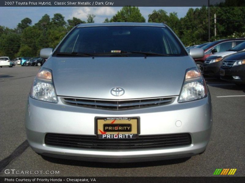 Classic Silver Metallic / Dark Gray 2007 Toyota Prius Hybrid