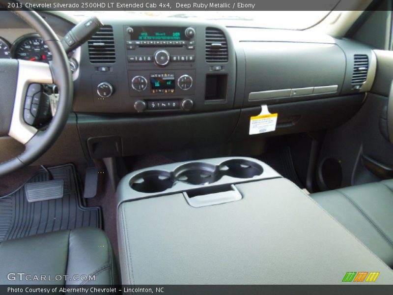 Deep Ruby Metallic / Ebony 2013 Chevrolet Silverado 2500HD LT Extended Cab 4x4