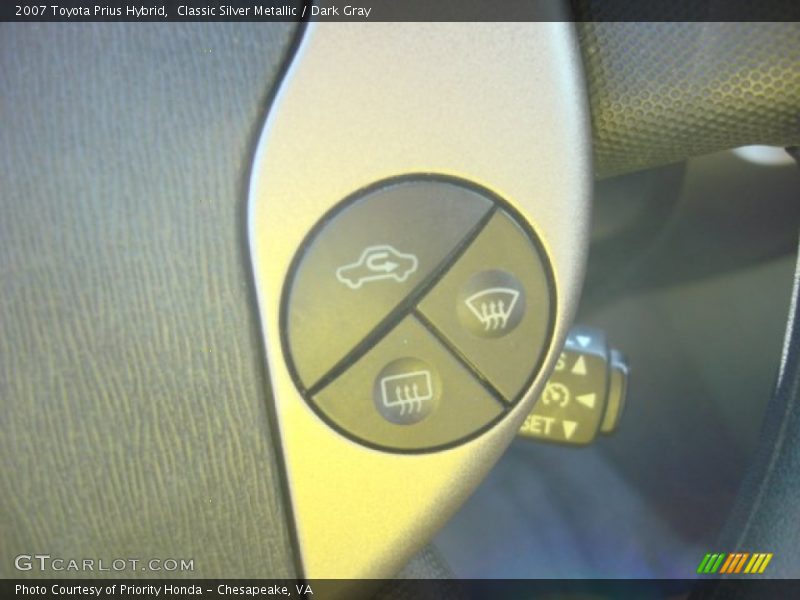 Classic Silver Metallic / Dark Gray 2007 Toyota Prius Hybrid