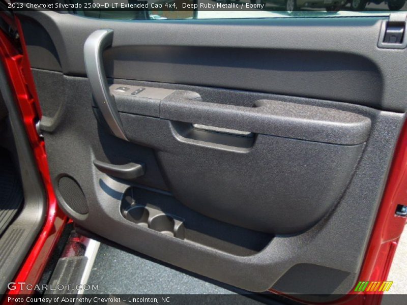 Deep Ruby Metallic / Ebony 2013 Chevrolet Silverado 2500HD LT Extended Cab 4x4