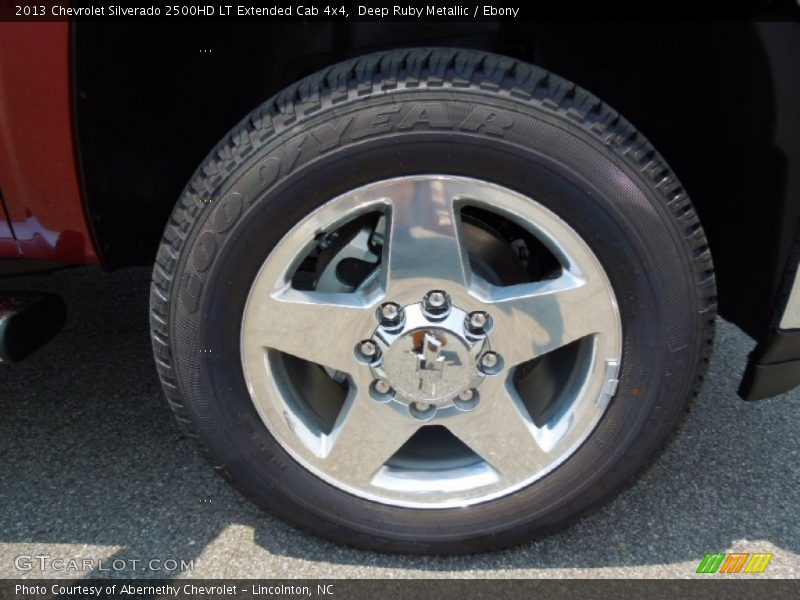 Deep Ruby Metallic / Ebony 2013 Chevrolet Silverado 2500HD LT Extended Cab 4x4