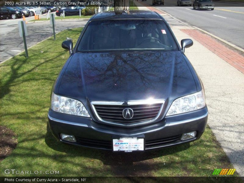 Carbon Gray Pearl / Ebony 2003 Acura RL 3.5 Sedan