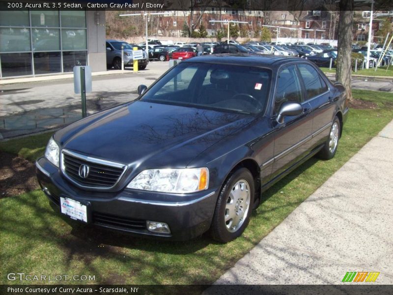 Carbon Gray Pearl / Ebony 2003 Acura RL 3.5 Sedan
