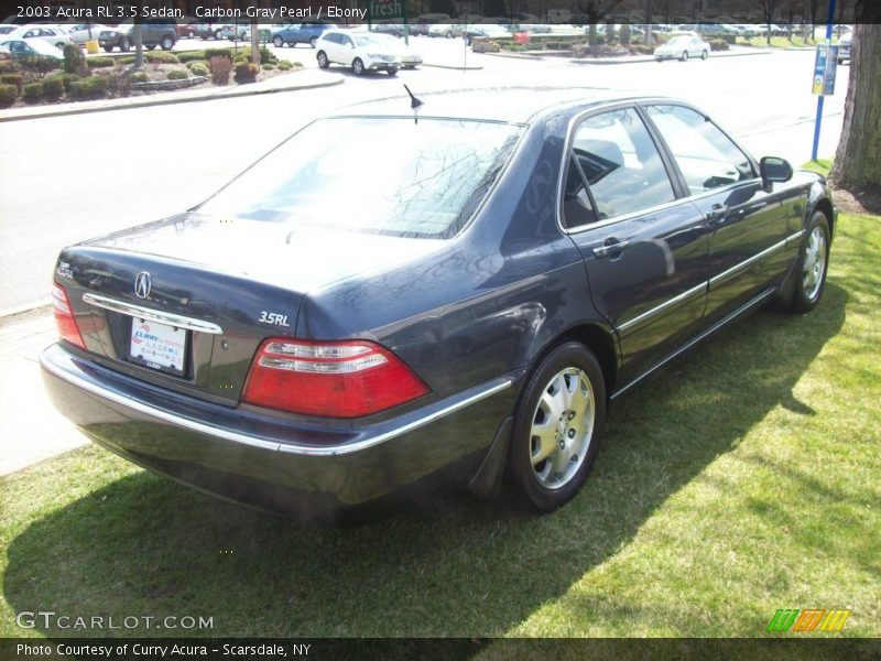 Carbon Gray Pearl / Ebony 2003 Acura RL 3.5 Sedan