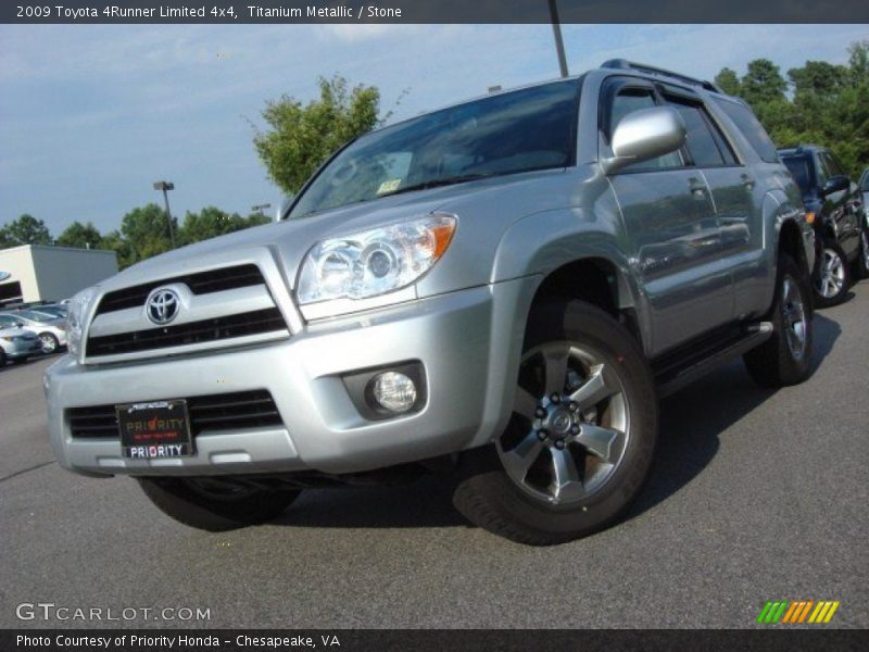 Titanium Metallic / Stone 2009 Toyota 4Runner Limited 4x4