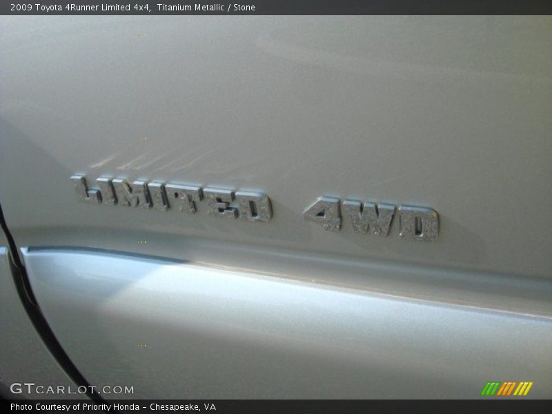 Titanium Metallic / Stone 2009 Toyota 4Runner Limited 4x4