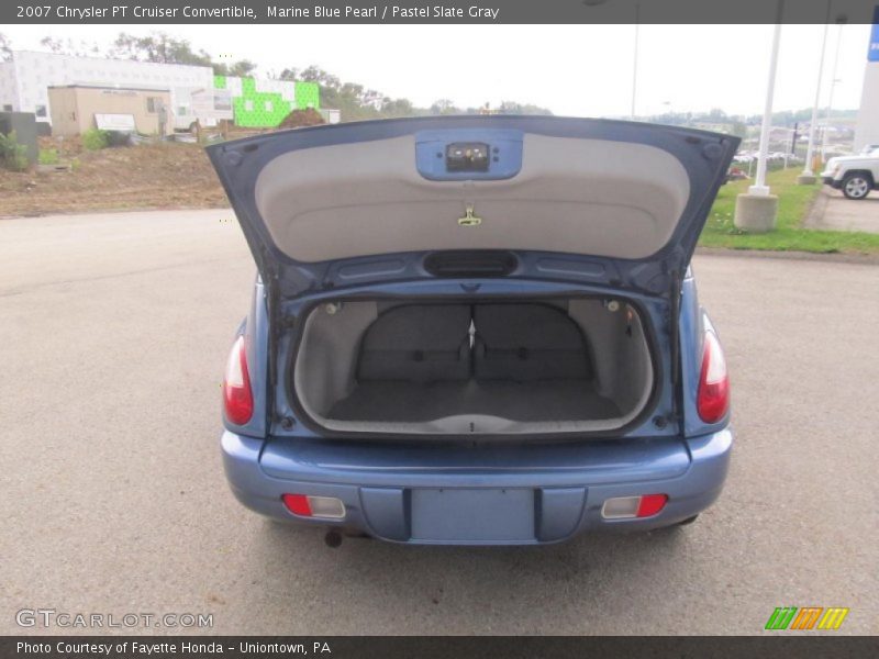 Marine Blue Pearl / Pastel Slate Gray 2007 Chrysler PT Cruiser Convertible
