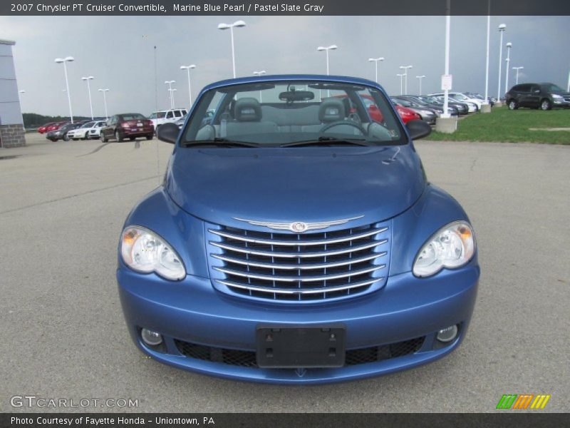 Marine Blue Pearl / Pastel Slate Gray 2007 Chrysler PT Cruiser Convertible