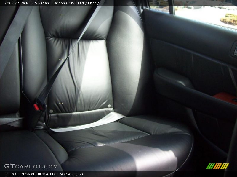 Carbon Gray Pearl / Ebony 2003 Acura RL 3.5 Sedan