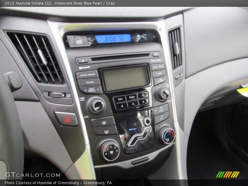 Iridescent Silver Blue Pearl / Gray 2013 Hyundai Sonata GLS