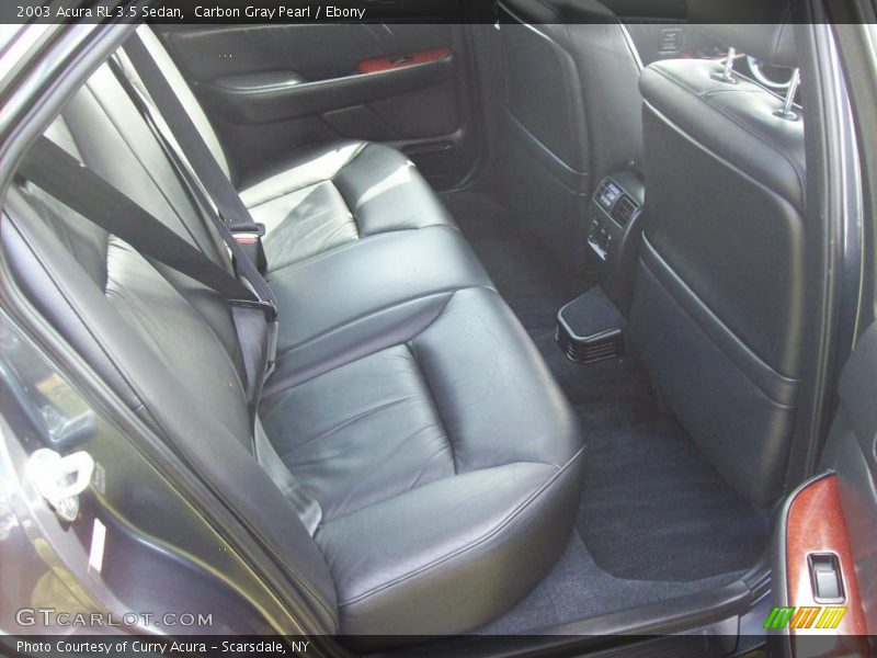 Carbon Gray Pearl / Ebony 2003 Acura RL 3.5 Sedan