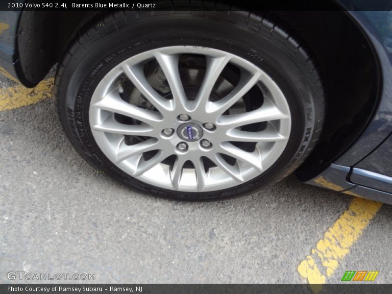 Barents Blue Metallic / Quartz 2010 Volvo S40 2.4i