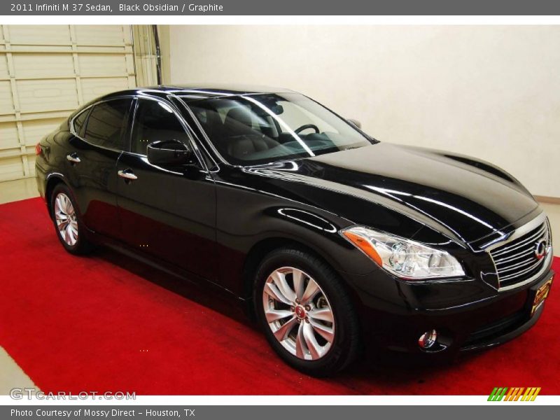 Black Obsidian / Graphite 2011 Infiniti M 37 Sedan