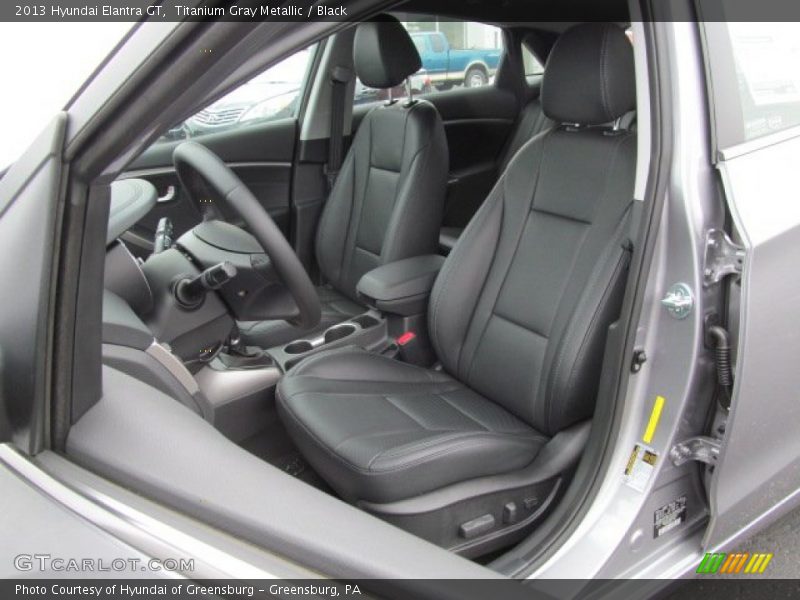  2013 Elantra GT Black Interior