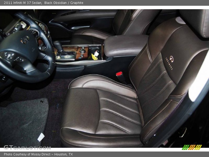 Black Obsidian / Graphite 2011 Infiniti M 37 Sedan