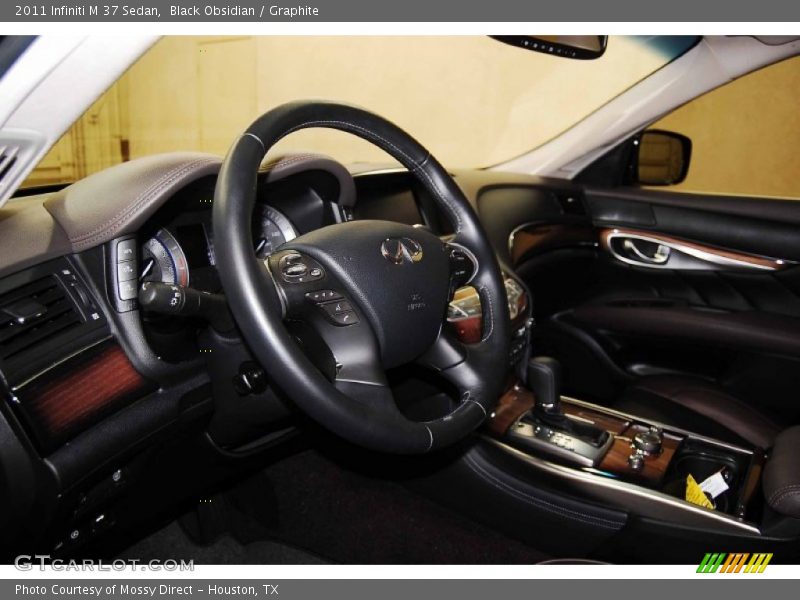 Black Obsidian / Graphite 2011 Infiniti M 37 Sedan