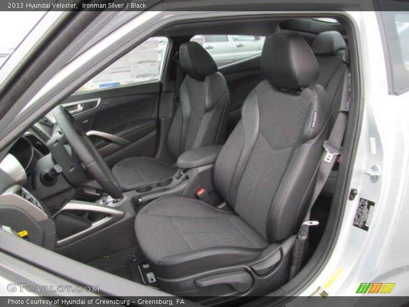 Front Seat of 2013 Veloster 