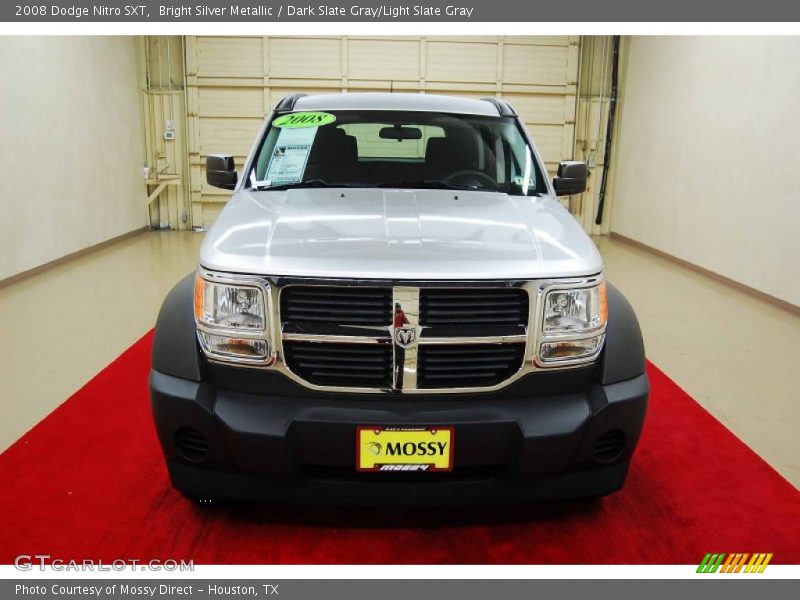 Bright Silver Metallic / Dark Slate Gray/Light Slate Gray 2008 Dodge Nitro SXT