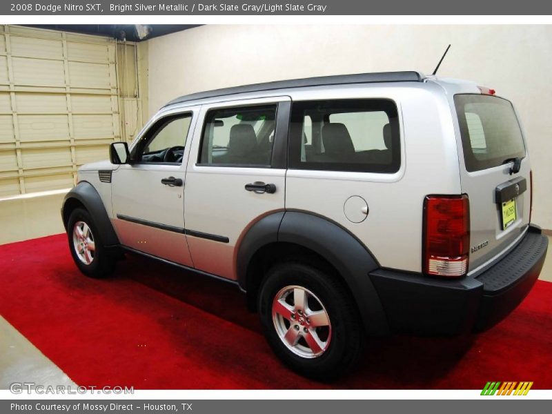 Bright Silver Metallic / Dark Slate Gray/Light Slate Gray 2008 Dodge Nitro SXT