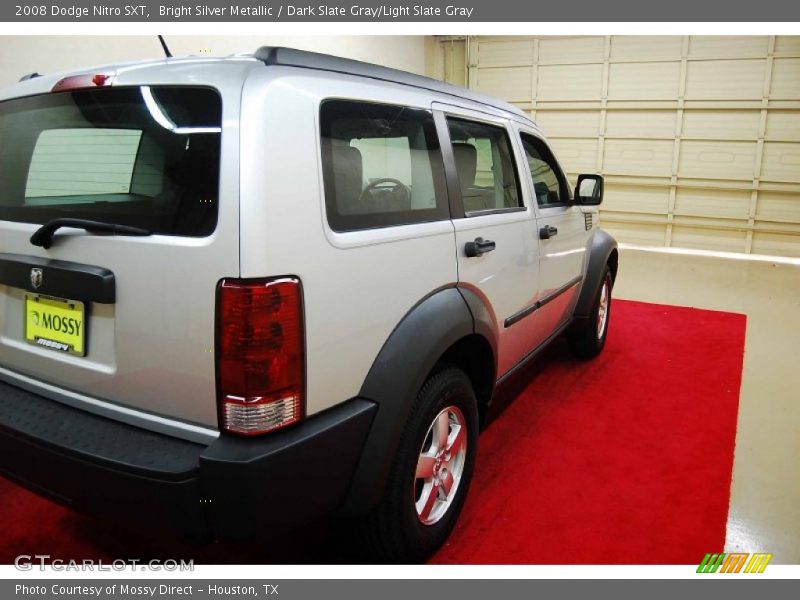 Bright Silver Metallic / Dark Slate Gray/Light Slate Gray 2008 Dodge Nitro SXT
