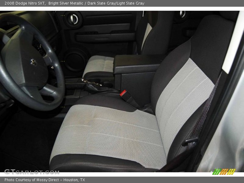 Bright Silver Metallic / Dark Slate Gray/Light Slate Gray 2008 Dodge Nitro SXT