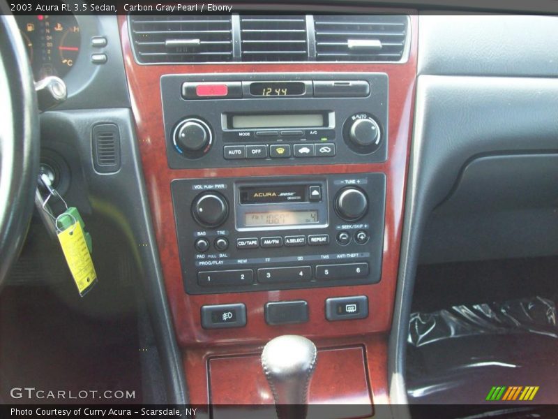 Carbon Gray Pearl / Ebony 2003 Acura RL 3.5 Sedan
