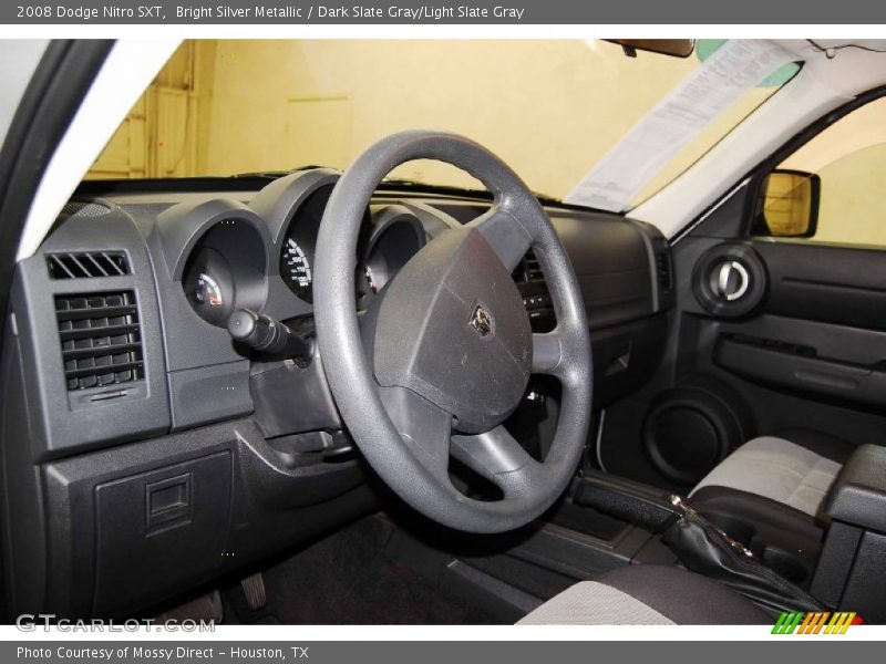 Bright Silver Metallic / Dark Slate Gray/Light Slate Gray 2008 Dodge Nitro SXT