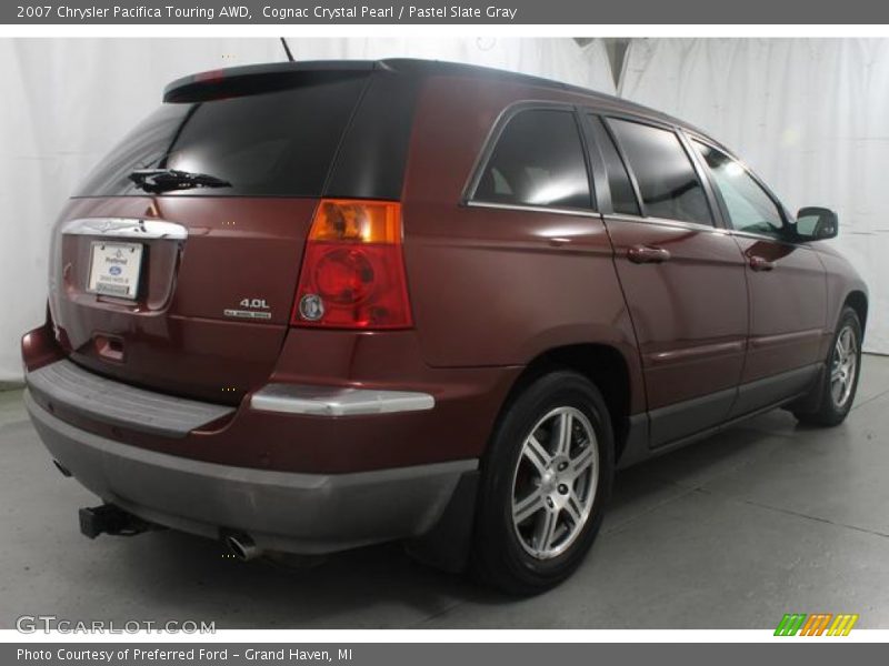Cognac Crystal Pearl / Pastel Slate Gray 2007 Chrysler Pacifica Touring AWD