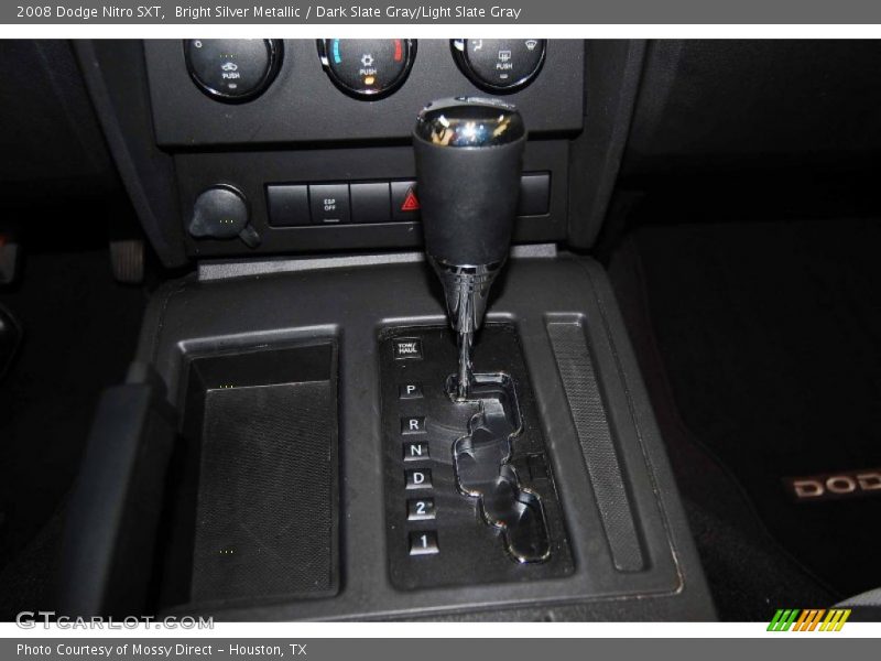 Bright Silver Metallic / Dark Slate Gray/Light Slate Gray 2008 Dodge Nitro SXT