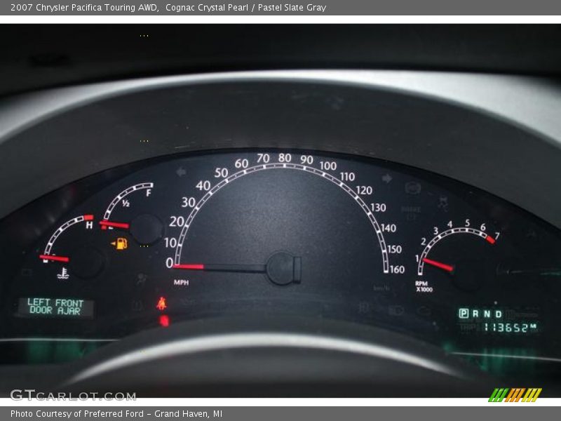 Cognac Crystal Pearl / Pastel Slate Gray 2007 Chrysler Pacifica Touring AWD