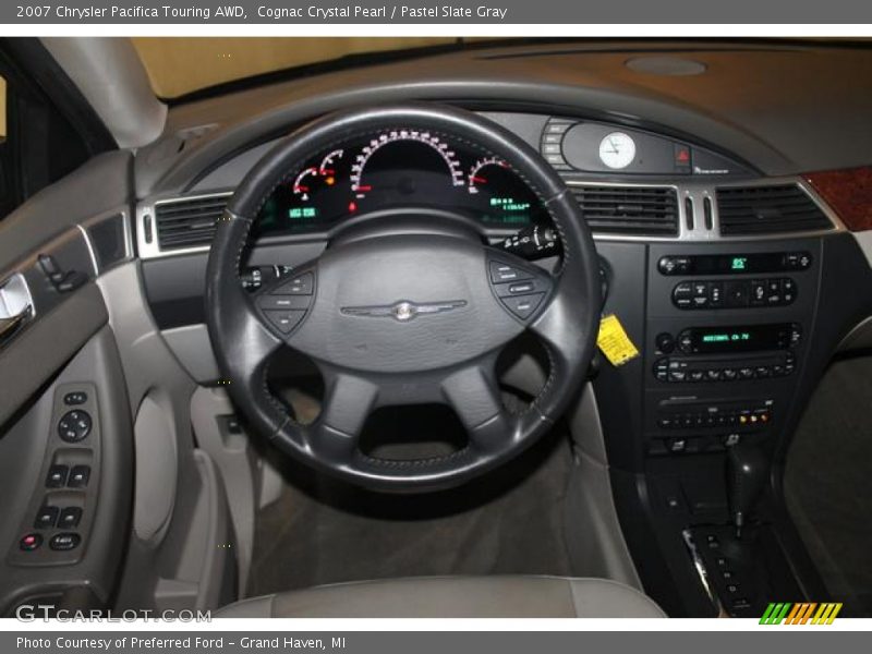 Cognac Crystal Pearl / Pastel Slate Gray 2007 Chrysler Pacifica Touring AWD
