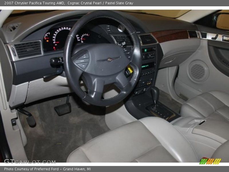 Cognac Crystal Pearl / Pastel Slate Gray 2007 Chrysler Pacifica Touring AWD