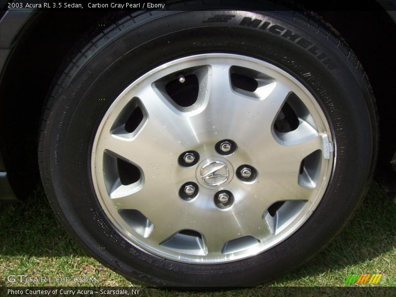 Carbon Gray Pearl / Ebony 2003 Acura RL 3.5 Sedan