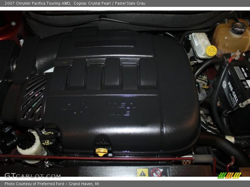 Cognac Crystal Pearl / Pastel Slate Gray 2007 Chrysler Pacifica Touring AWD