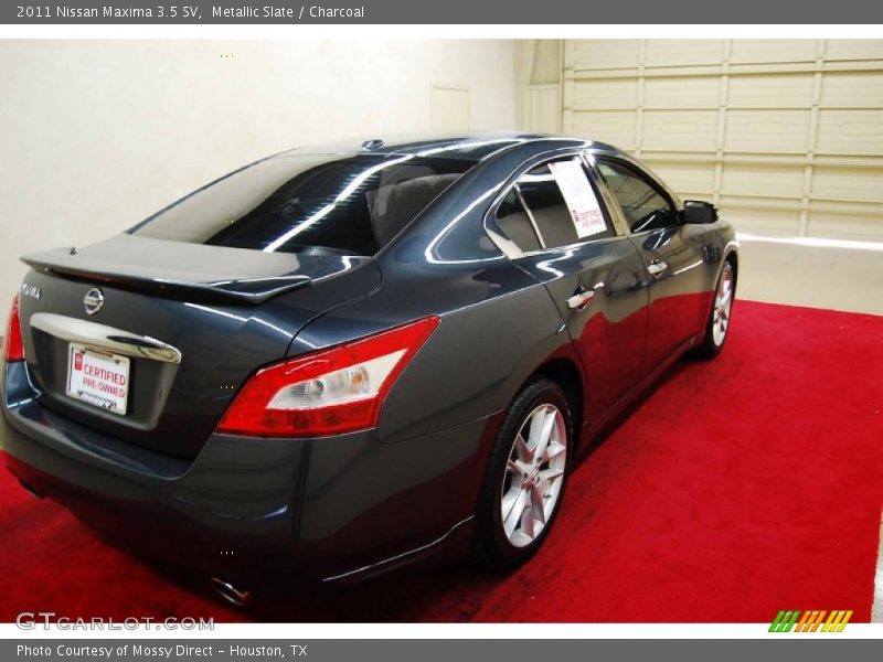 Metallic Slate / Charcoal 2011 Nissan Maxima 3.5 SV