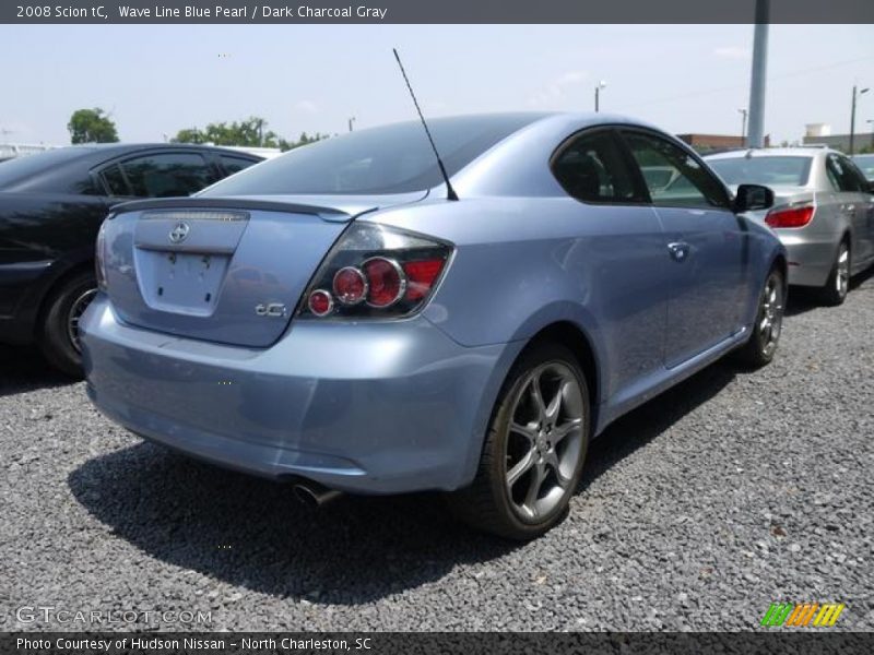 Wave Line Blue Pearl / Dark Charcoal Gray 2008 Scion tC