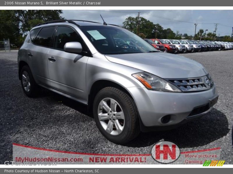 Brilliant Silver Metallic / Charcoal 2006 Nissan Murano S