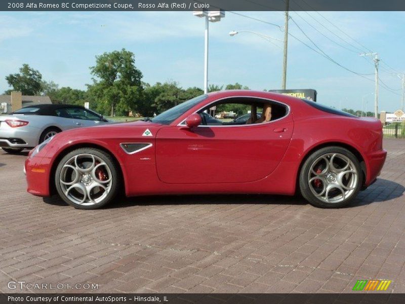  2008 8C Competizione Coupe Rosso Alfa (Red)