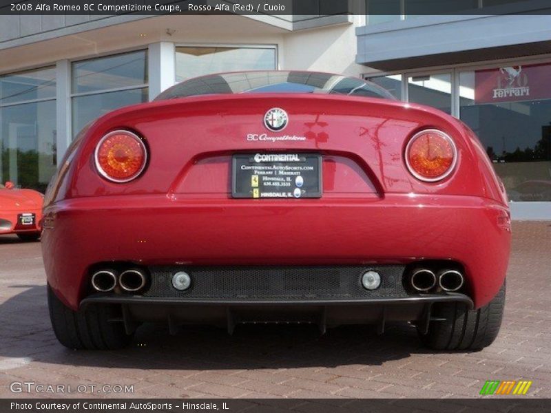 Rosso Alfa (Red) / Cuoio 2008 Alfa Romeo 8C Competizione Coupe