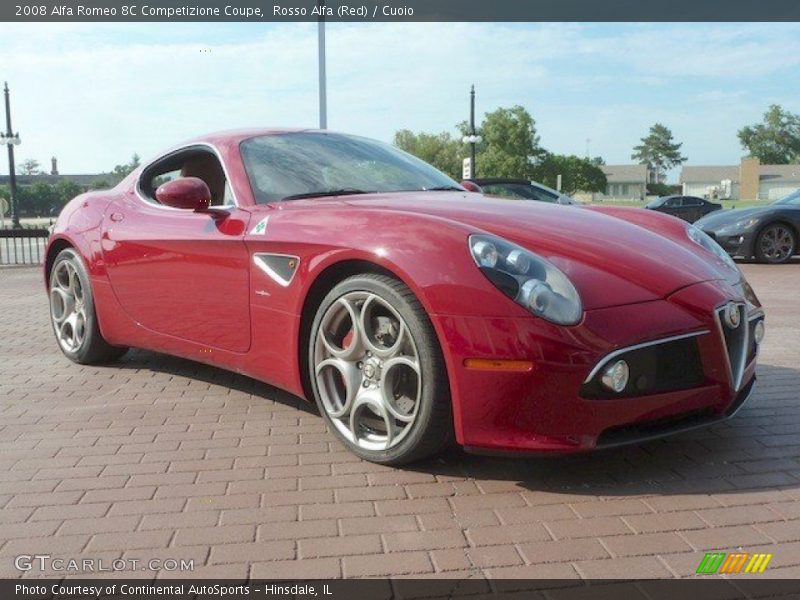 2008 8C Competizione Coupe Rosso Alfa (Red)